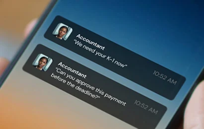 Impersonation of trusted contacts